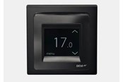 Ogrzewanie podłogowe - DEVI reg touch timer thermostat with design frame black - 140F1069