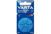 Bateria - VARTA Hearing aid battery 675 PR44 (zinc air Button cell 1.45V) 6-pack - 24610101416