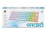 Klawiatura - Deltaco GAMING WK90 Mechanical Keyboard - Klawiatura gamingowa - Biały - GAM-075V2-W
