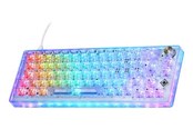 Klawiatura - Deltaco GAM-160-T-CH keyboard - Klawiatura gamingowa - Przejrzyste - GAM-160-T-CH