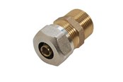 Systemy PEX - Roth connector 20 mm x 3/4" male red - 17046211.246