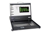 Monitor - 19" Tripp Lite Rack Console KVM Cable Kit w/ 19" LCD PS/2 1U TAA GSA - KVM console - 19" - B021-000-19