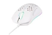 Myszka - Deltaco GAMING WM75 Ultralight Wired - Myszka do gier - 7 - Biały z RGB - GAM-108-W
