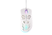 Myszka - Deltaco GAMING WM75 Ultralight Wired - Myszka do gier - 7 - Biały z RGB - GAM-108-W
