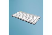 Klawiatura - R-Go Tools R-Go Ergonomic Keyboard Compact break - Klawiatury - Angielski (US) - Biały - RGOCOUSWLWH