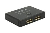 Przelacznik ekranu i dzwieku - DeLOCK Displayport 2 - 1 Switch bidirectional 4K 60 Hz - 18750
