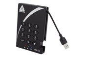 Dysk zewnętrzny - Lenovo Apricorn Aegis Padlock 3.0 - Zewnętrzny dysk - 2TB - Czarny - 4ZP1P31363