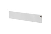 Ogrzewanie elektryczne - Adax Neo Skirting Electric radiator 1000W 230V 200x1280x80 mm White - 660010