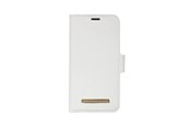Telefon - Pokrowiec i etui - ONSALA Wallet Case iPhone 12 Mini Saffiano White - 577135