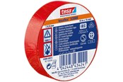 Taśmy i Kleje - tesa flex Insulating tape IEC 10m x 15mm red - 53988-00015-01