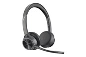 Słuchawki, zestaw słuchawkowy - Poly Voyager 4320-M | On Ear Wireless headset | Microphone - 77Z00AA