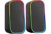 Glosniki komputerowe - Speed-Link TOKEN RGB Gaming Stereo Speakers - Black - 2.0 - Czarny - SL-810008-BK
