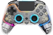 Akcesoria dla graczy - Deltaco GAMING PS4 Transparent Controller - Wireless Controller - Sony PlayStation 4 - GAM-169-T