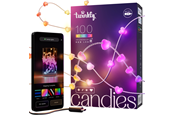 Inteligentny dom - Twinkly Candies – 100 Heart-shaped RGB LEDs Clear Wire USB-C - TWKH100RGB-T