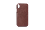 Telefon - Pokrowiec i etui - ONSALA Mobilecover Brown iPhone X/XS Creditcard Pocket - 588505