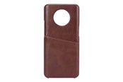 Telefon - Pokrowiec i etui - ONSALA Mobilecover Brown Oneplus 7T Creditcard Pocket - 588545