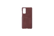 Telefon - Pokrowiec i etui - ONSALA Phone Case Card Compartment Brown - Samsung S20FE 5G / S20FE 4 - 588559