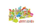 Zabawki dla niemowlat - Classic World Wooden Blocks City 120pcs. - 5005