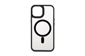 Telefon - Pokrowiec i etui - ONSALA Phone Case Bumper MagSeries Black & Clear - iPhone 15 - 588633