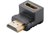 Kabel wyswietlacza - Pro HDMI - Angled Adapter 270° - Black - 4040849657498
