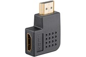 Kabel wyswietlacza - Pro HDMI - Angled Adapter 270° Horizontal - Black - 4040849657504