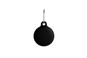 Telefon - Inne akcesoria - ONSALA Airtag Holder Silicone Black with Keyring - 664062