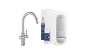 Baterie i armatura - Grohe Blue Home Kichen Mixer, Supersteel - 31455DC1