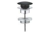 Czesci zamienne i akcesoria montazowe - Grohe Push-up bottom valve, Velvet Black - 65807KS0
