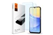 Telefon - szklo ochronne - Spigen Glass tR Slim 2 Pack - Samsung Galaxy A25 5G/Galaxy A15/Galaxy A15 5G - AGL07447