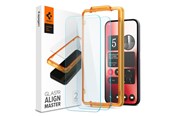 Telefon - szkło ochronne - Spigen Glass tR AlignMaster 2 Pack - Nothing Phone (2a) Plus/(2a) - AGL07681