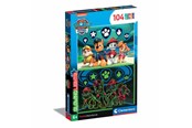 Puzzle - Clementoni Supercolor Glowing Lights - Paw Patrol Podłoga - 27176