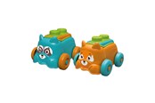 Zabawki dla niemowląt - Clementoni Baby Soft Clemmy Blocks Bucket Dog - 17904
