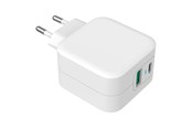 Telefon - Adapter i Ladowarka - GreyLime 38W USB-C PD & USB-A QC charger - C38W2OPDQ