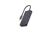 USB hub - RAPOO Multiport USB-C UCM-2001 4-i-1 USB-C-Adapter USB hub - 4 - Czarny - 11409