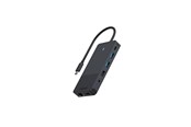 USB hub - RAPOO Multiport USB-C UCM-2006 12-i-1 USB-C-Adapter USB hub - 12 - Czarny - 11414