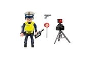 Figurki - Playmobil 70305 Police Officer with Flash Control - 70305
