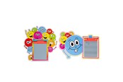 Materialy hobbystyczne - LG-Imports Mini Magnetic Drawing Board Smile Face (Assorted) - 6754