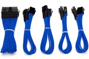Kabel zasilajacy (wewnetrzny) - DUTZO Sleeved strumień kabel przedłużający kit (v2) - Niebieski - DSC-PCEV230CMBLU