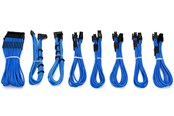 Kabel zasilający (wewnętrzny) - DUTZO Sleeved strumień kabel przedłużający Pro kit - Niebieski - DSC-PCEP30CMBLU