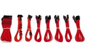 DUTZO Sleeved strumień kabel przedłużający Pro kit - Czerwony