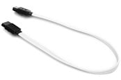 Kabel SATA & ATA - DUTZO SATA kabel - Biały - 0.3 m - złącze proste - DC-SATA03WHT