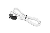 Kabel SATA & ATA - DUTZO SATA kabel - Biały - 1 m - prosty & 90° złączka - DC-SATA9010WHT