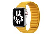 Smartwatch - akcesoria - Lippa Apple Watch finewoven strap 42/44/45/49 - Yellow - LPAW053