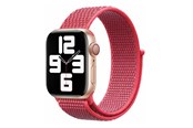 Smartwatch - akcesoria - Lippa Apple Watch nylon strap 42/44/45/49 - Red - LPAW044