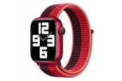 Smartwatch - akcesoria - Lippa Apple Watch Nylon Strap 42/44/45/49 Purple/Red - LPAW048