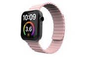 Smartwatch - akcesoria - Lippa Apple Watch Magnetic Silicone Strap 42/44/45/49 - Pink - LPAW117
