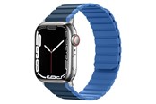 Smartwatch - akcesoria - Lippa Apple Watch Magnetic Silicone Strap 42/44/45/49 - Dark Blue - LPAW114