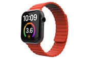 Smartwatch - akcesoria - Lippa Apple Watch Magnetic Silicone Strap 38/40/41 - Red - LPAW084