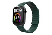 Smartwatch - akcesoria - Lippa Apple Watch Magnetic Silicone Strap 38/40/41 - Dark Green - LPAW083