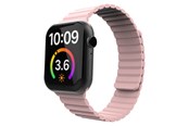 Smartwatch - akcesoria - Lippa Apple Watch Magnetic Silicone Strap 38/40/41 - Pink - LPAW082